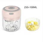 Mini Electric Garlic Chopper – One-Button Rechargeable Food Mincer for Garlic, Ginger & Vegetables